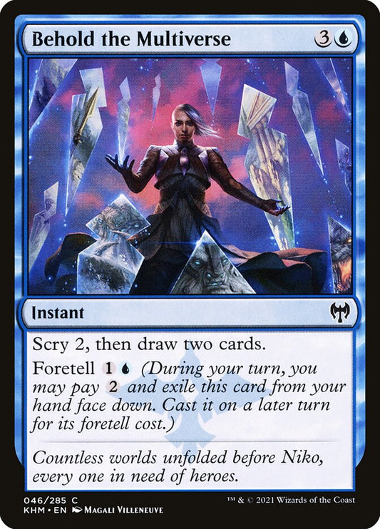 Card Scan of Behold the Multiverse | KHM