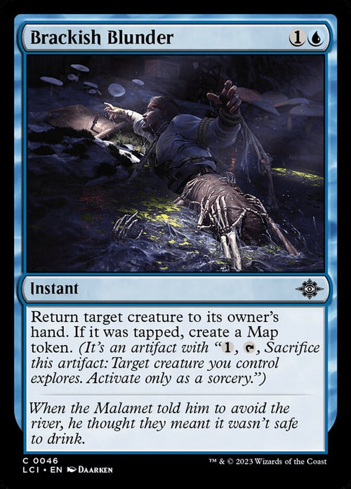 Card Scan of Brackish Blunder | LCI