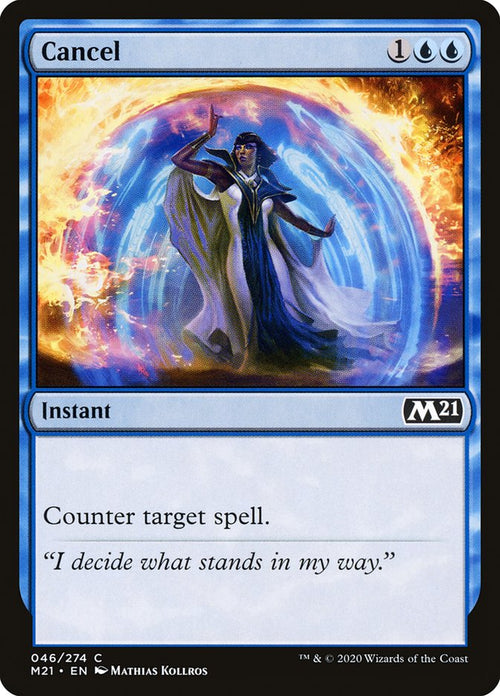 Card Scan of Cancel | M21