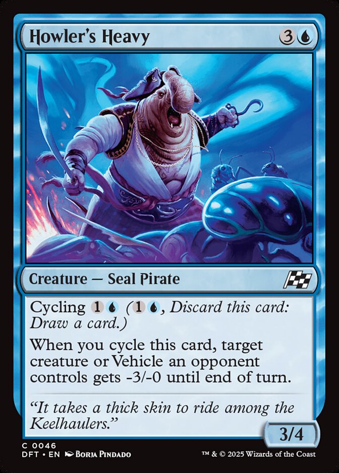 Card Scan of Howler's Heavy | DFT