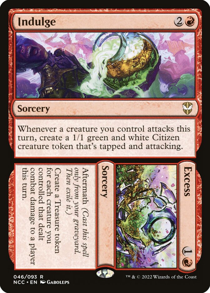 Indulge // Excess Card Scan