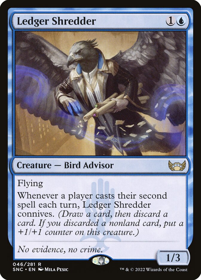Ledger Shredder | SNC (Foil) - Card Scan