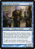 Card Scan of Sage's Row Denizen | GTC