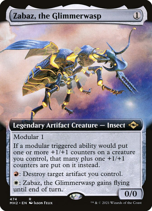 Zabaz, the Glimmerwasp | MH2 (Extended Art)