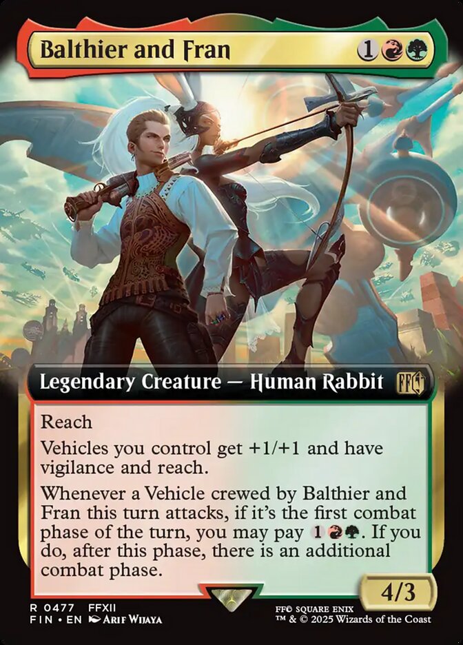 Balthier and Fran | FIN (Extended Art)