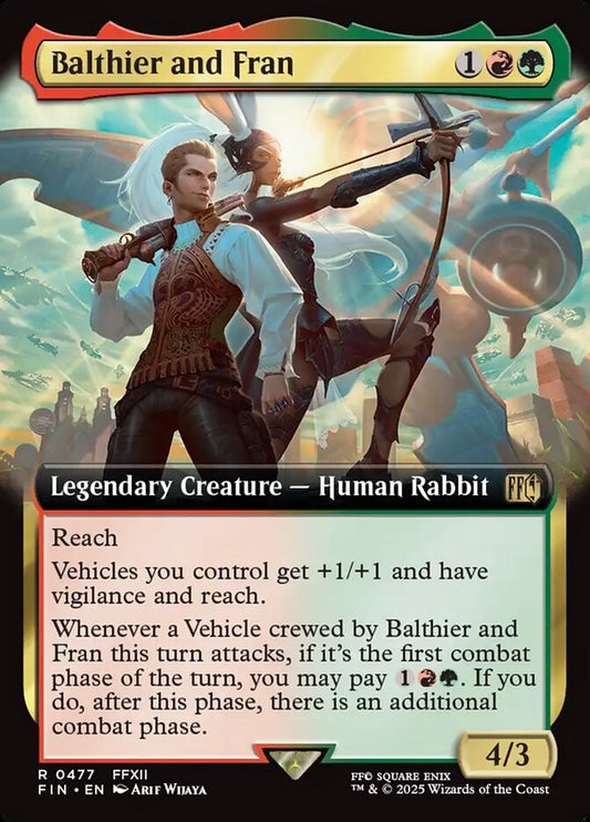 Balthier and Fran | FIN (Extended Art)