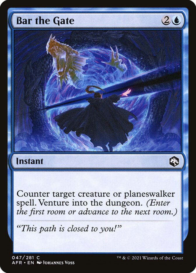 Bar the Gate | AFR (Foil)