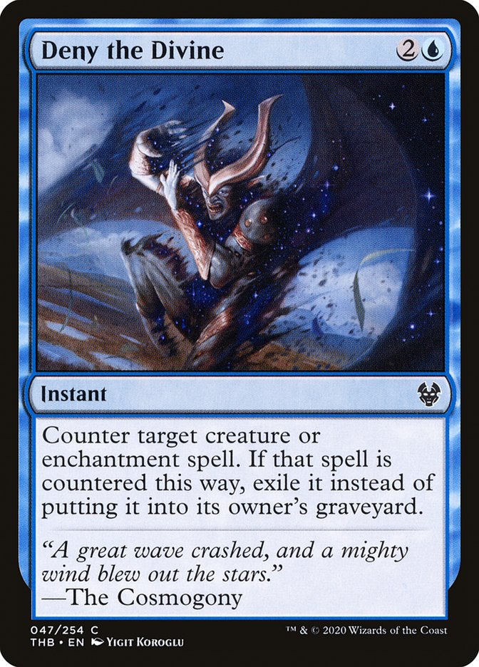 Card Scan of Deny the Divine | THB