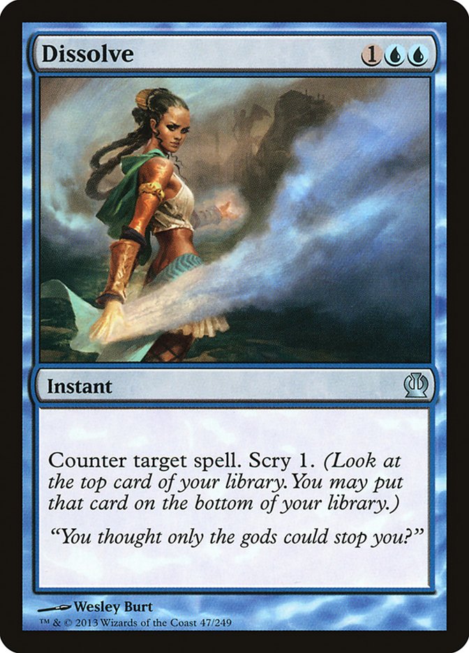 Card Scan of Dissolve | THS