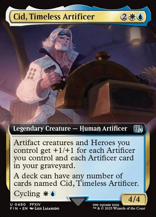 Cid, Timeless Artificer | FIN (Extended Art)