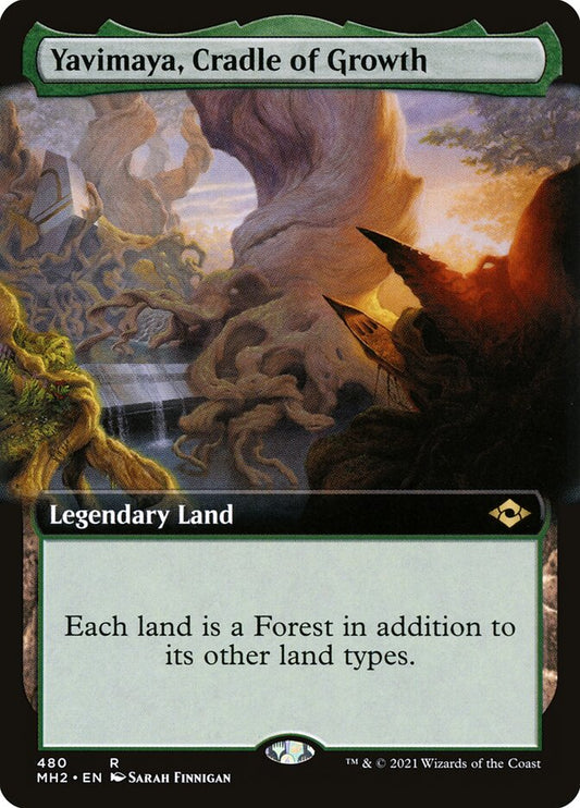 Yavimaya, Cradle of Growth | MH2 (Extended Art)