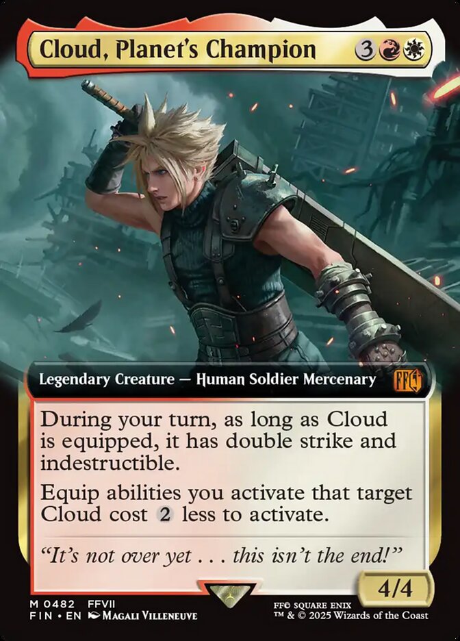 Cloud, Planet's Champion | FIN (Extended Art)