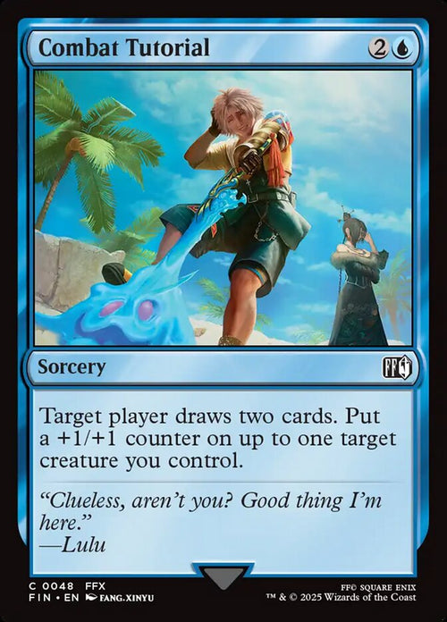 Card Scan of Combat Tutorial | FIN