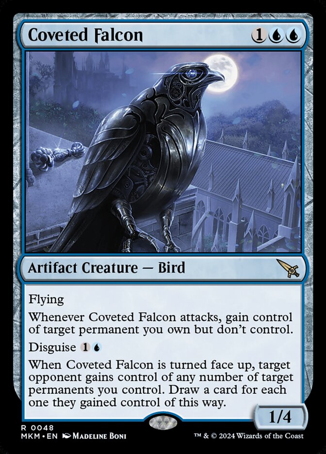 Card Scan of Coveted Falcon | MKM