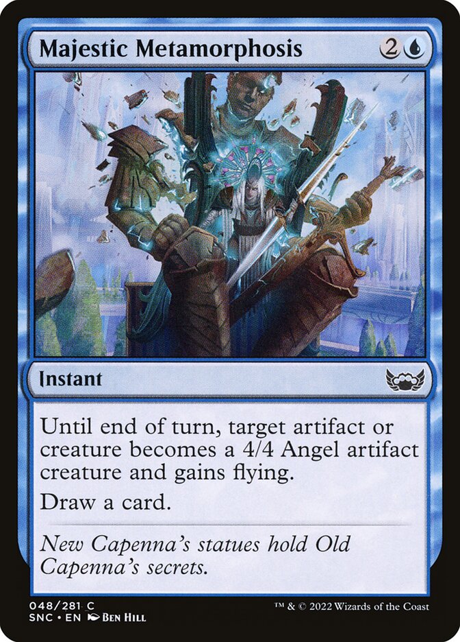 Majestic Metamorphosis | SNC (Foil) - Card Scan