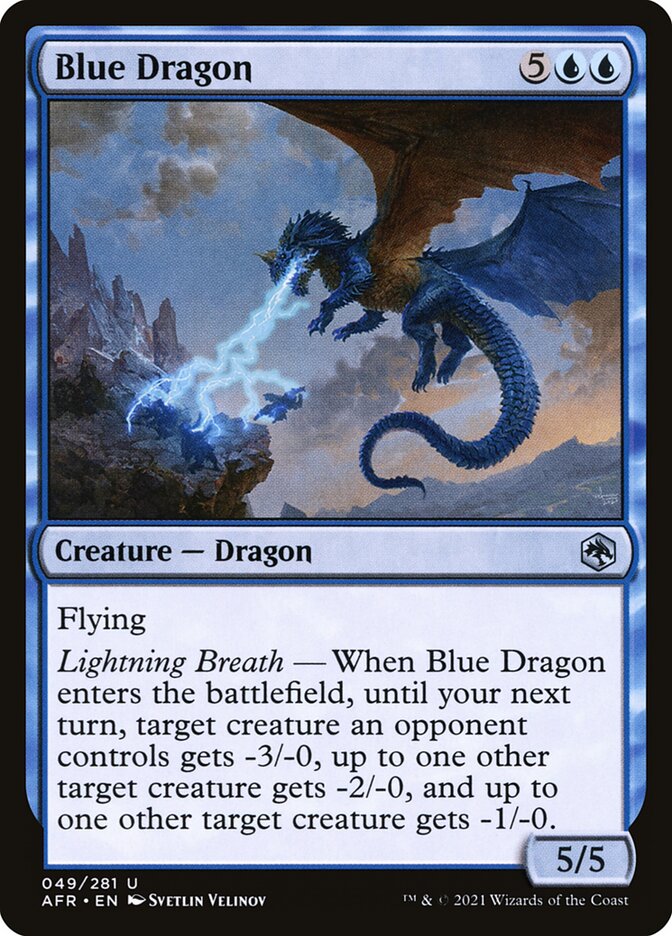 Blue Dragon | AFR (Foil)