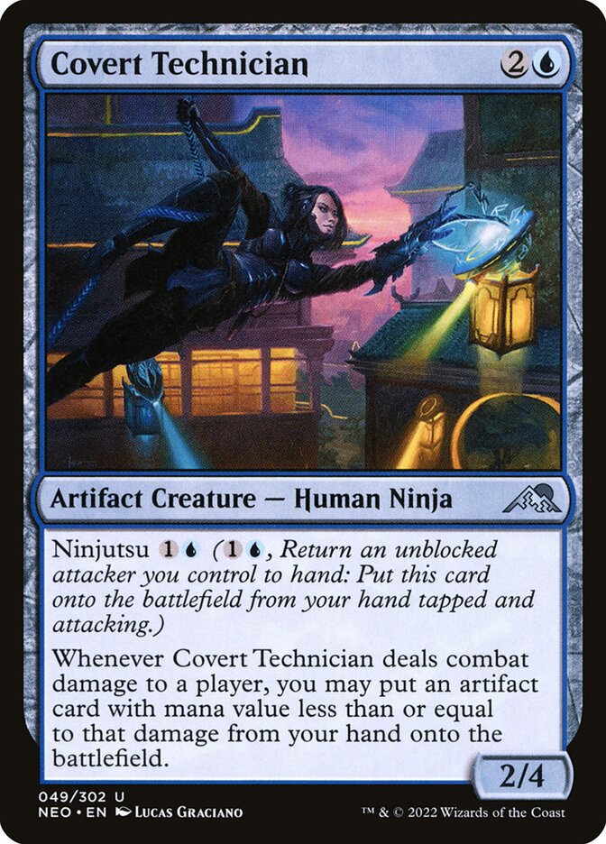 Card Scan of Covert Technician | NEO