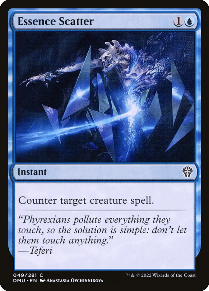 Card Scan of Essence Scatter | DMU