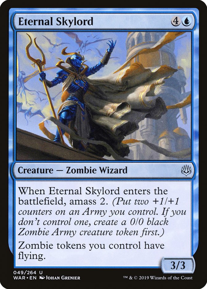 Card Scan of Eternal Skylord | WAR