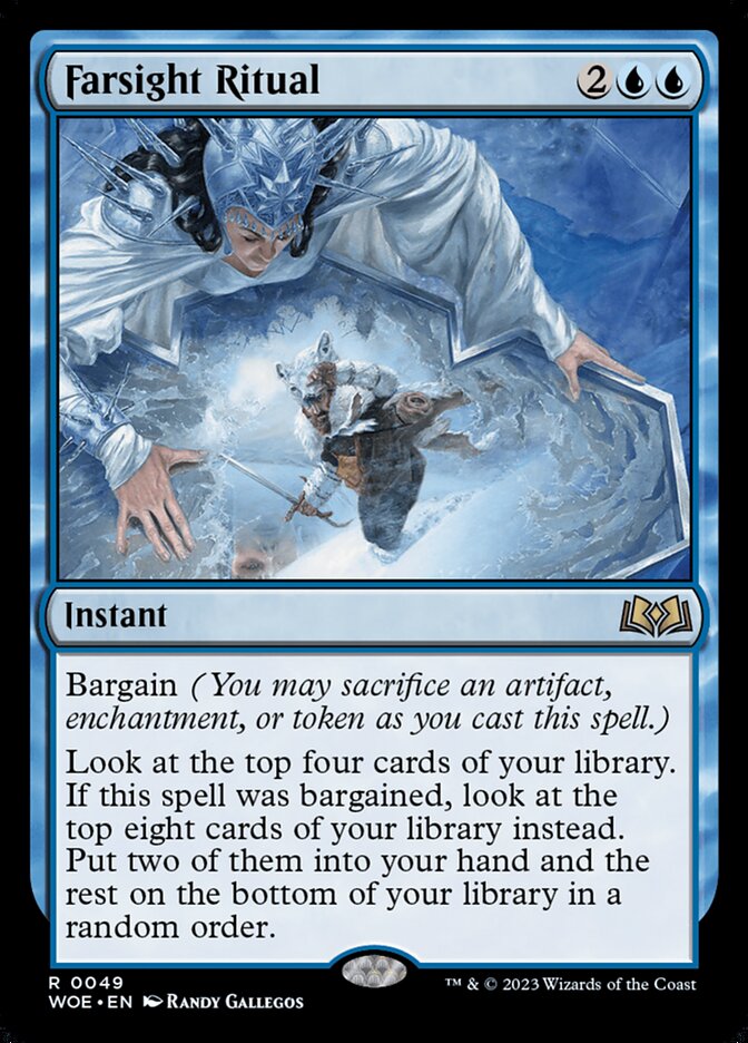 Card Scan of Farsight Ritual | WOE
