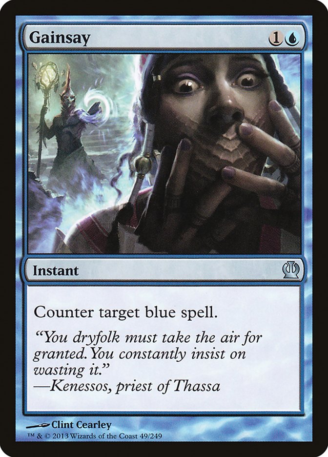 Card Scan of Gainsay | THS