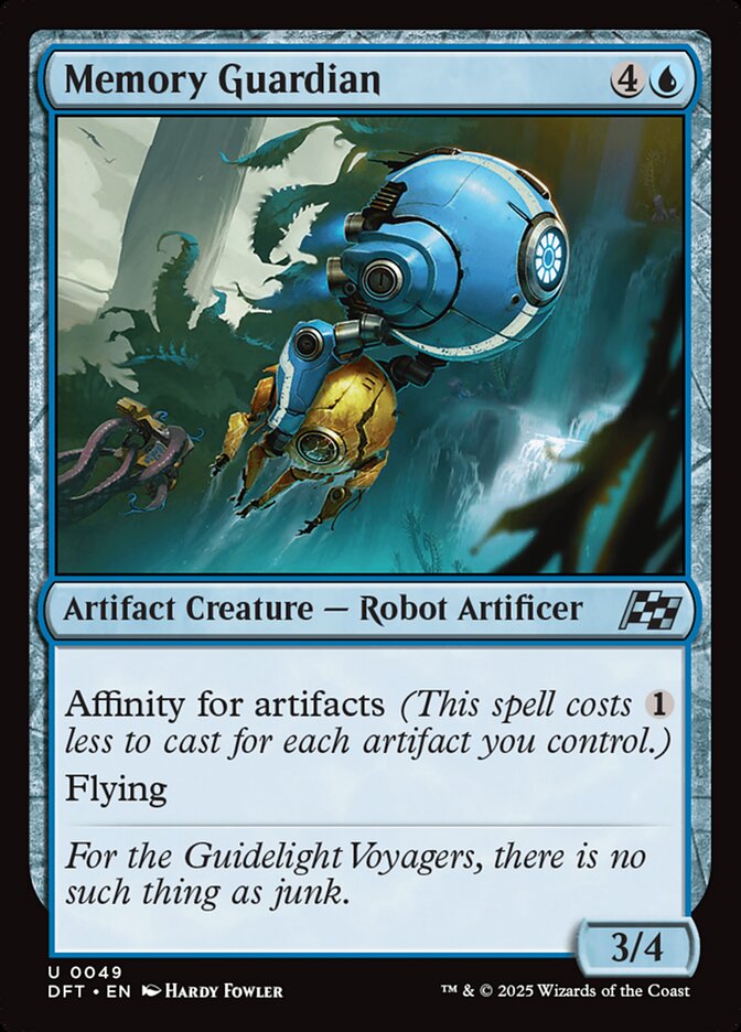 Card Scan of Memory Guardian | DFT