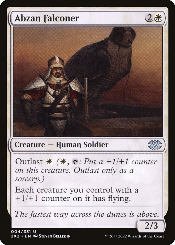 Card Scan of Abzan Falconer | 2X2