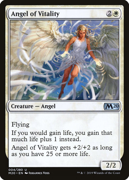 Card Scan of Angel of Vitality | M20