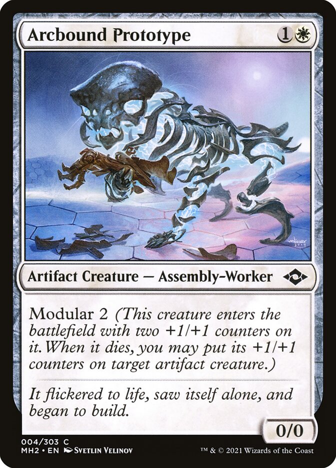 Card Scan of Arcbound Prototype | MH2