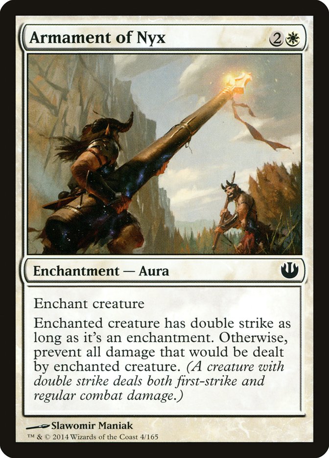 Card Scan of Armament of Nyx | JOU
