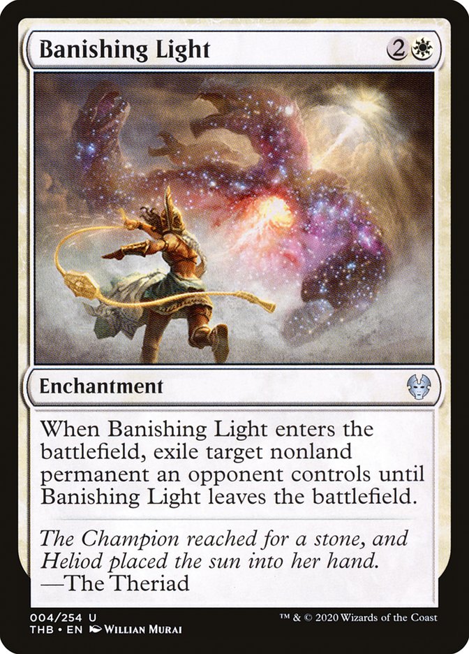 Card Scan of Banishing Light | THB