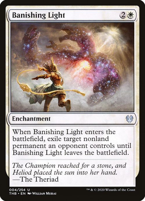 Card Scan of Banishing Light | THB