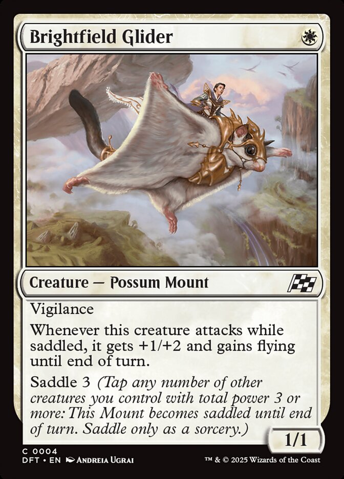 Card Scan of Brightfield Glider | DFT