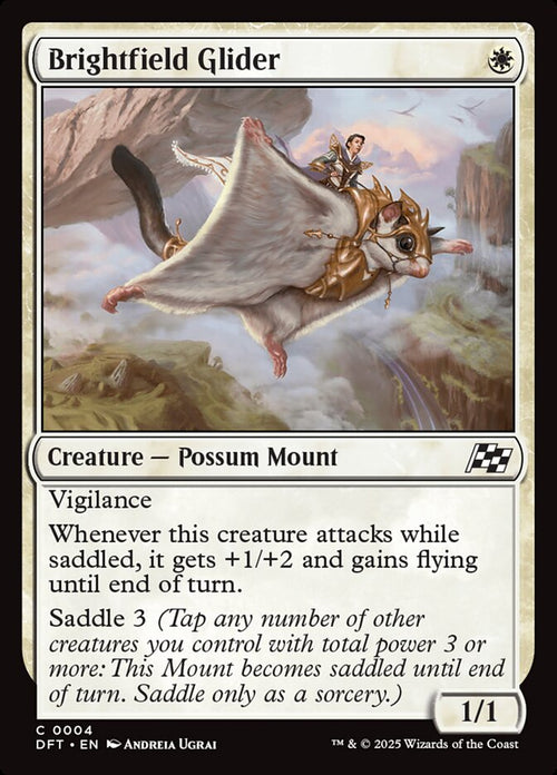 Card Scan of Brightfield Glider | DFT