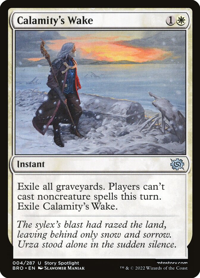 Card Scan of Calamity's Wake | BRO