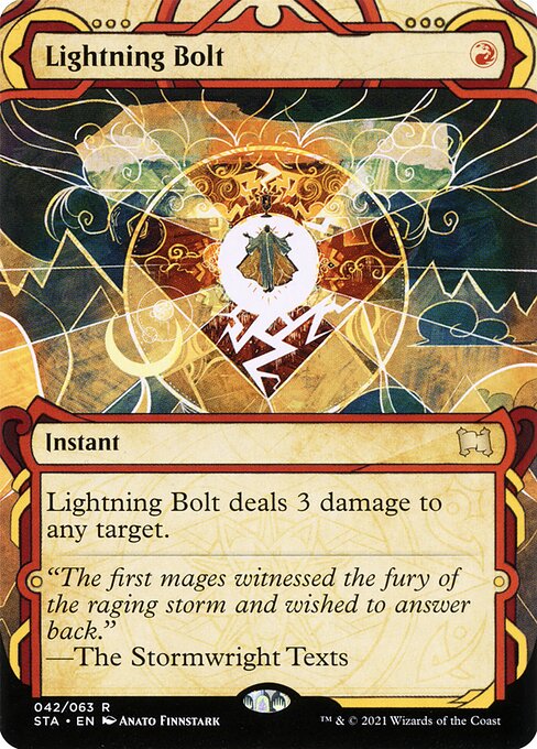 Lightning Bolt | STA (Showcase) - Card Scan
