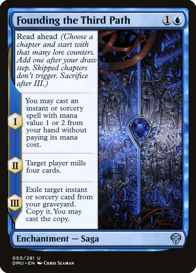 Card Scan of Founding the Third Path | DMU