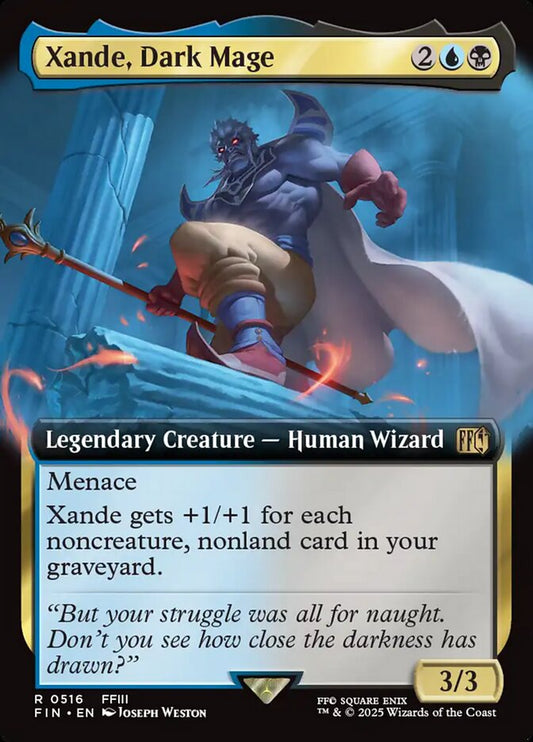 Xande, Dark Mage | FIN (Extended Art)