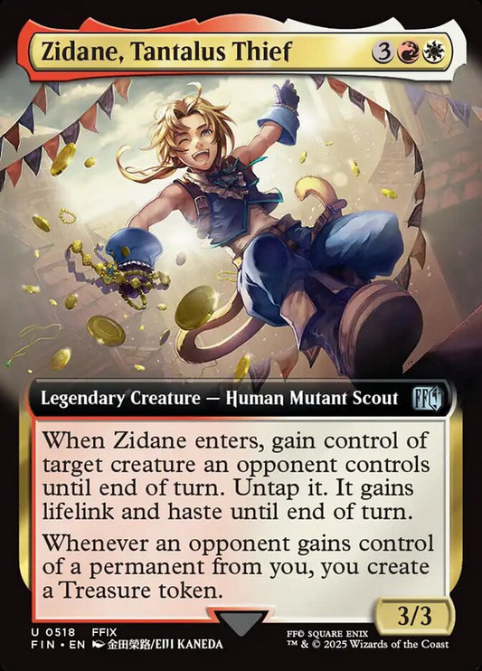 Zidane, Tantalus Thief | FIN (Extended Art)