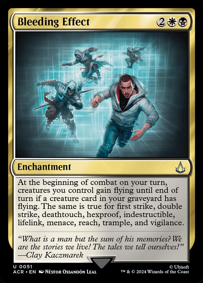 Card Scan of Bleeding Effect | ACR