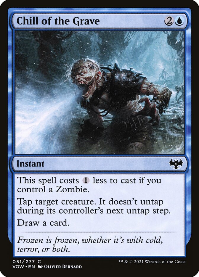 Card Scan of Chill of the Grave | VOW