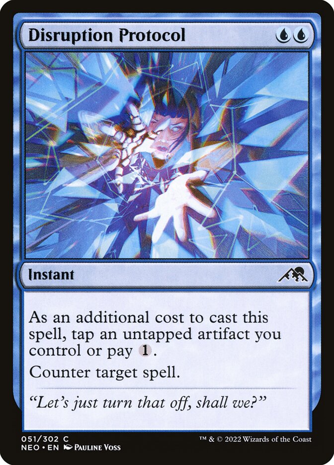 Card Scan of Disruption Protocol | NEO