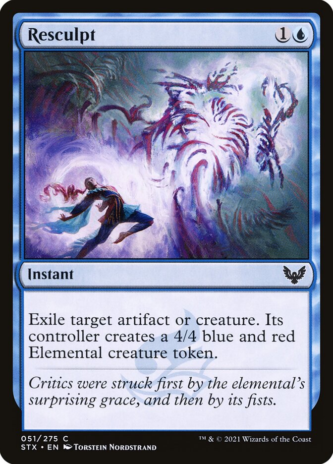 Card Scan of Resculpt | STX