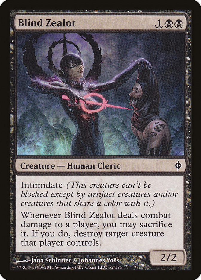 Card Scan of Blind Zealot | NPH