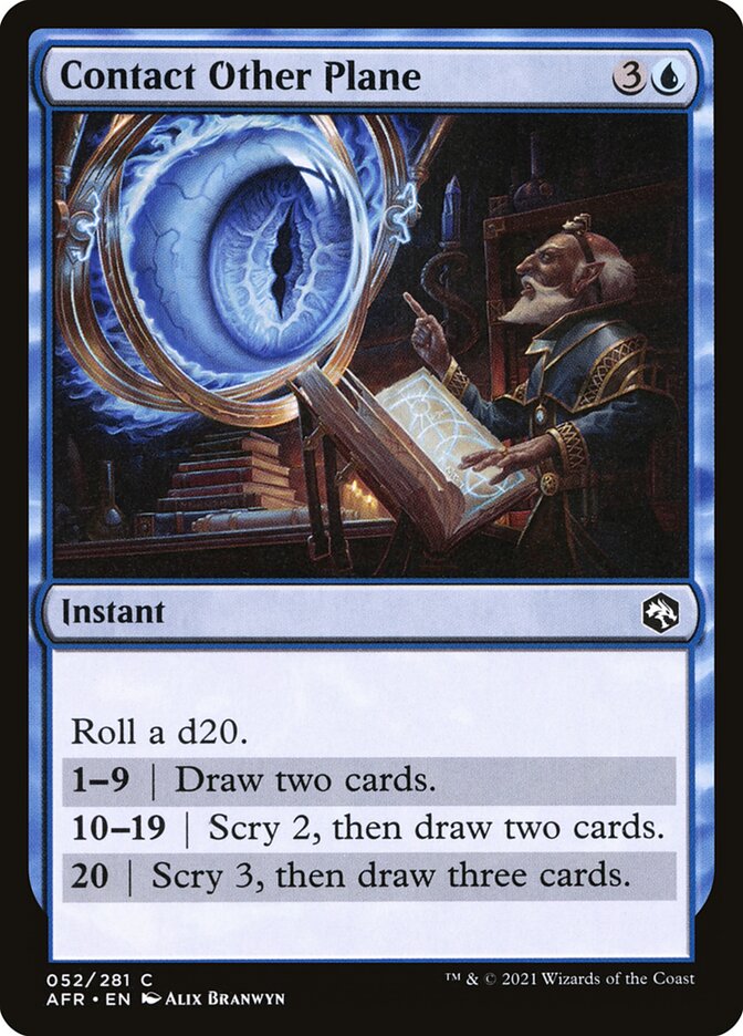 Contact Other Plane | AFR (Foil)