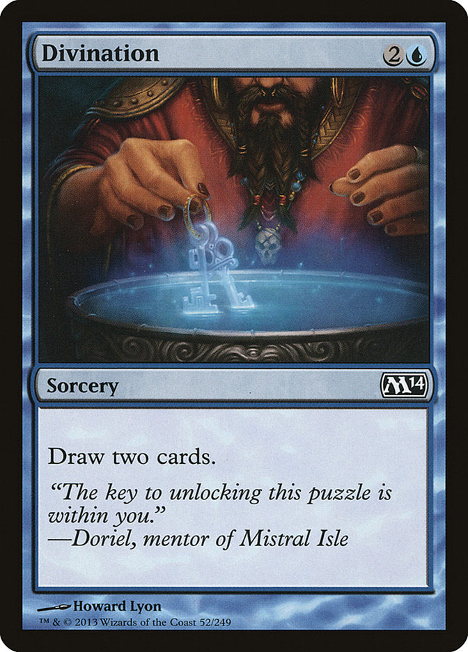 Card Scan of Divination | M14