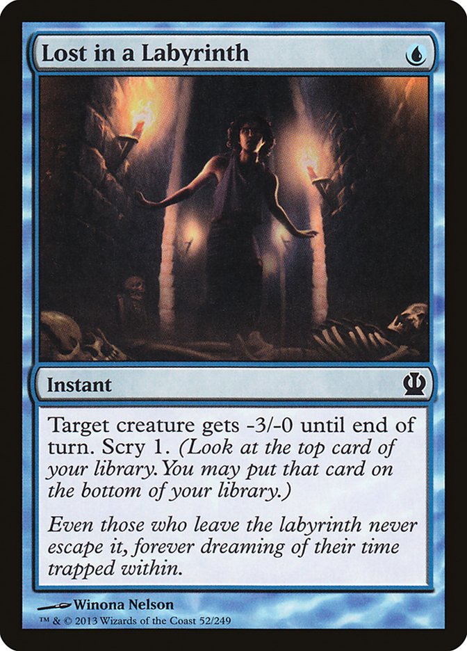 Card Scan of Lost in a Labyrinth | THS