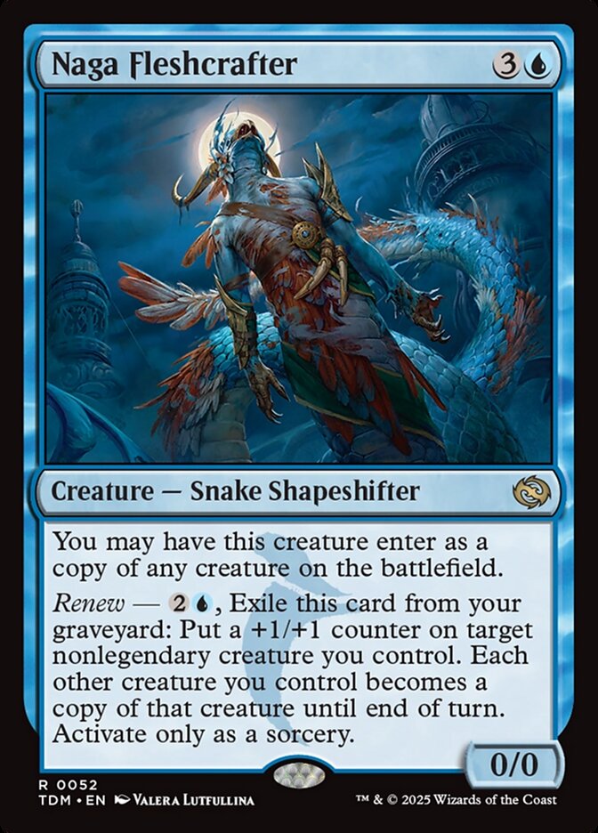 Card Scan of Naga Fleshcrafter | TDM