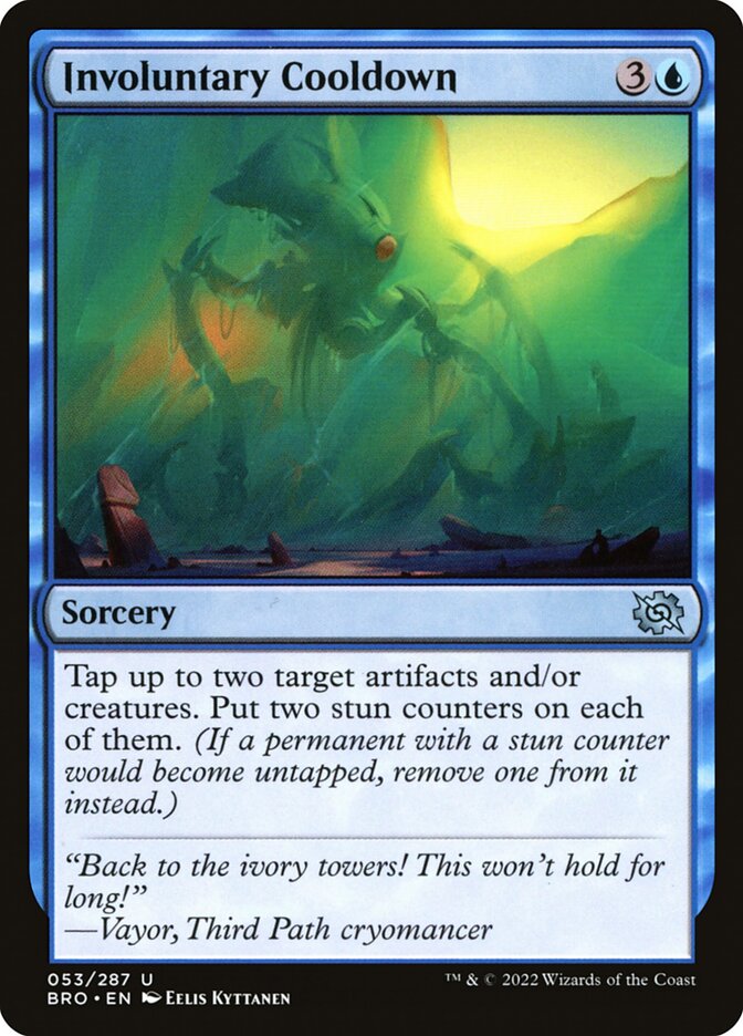 Card Scan of Involuntary Cooldown | BRO