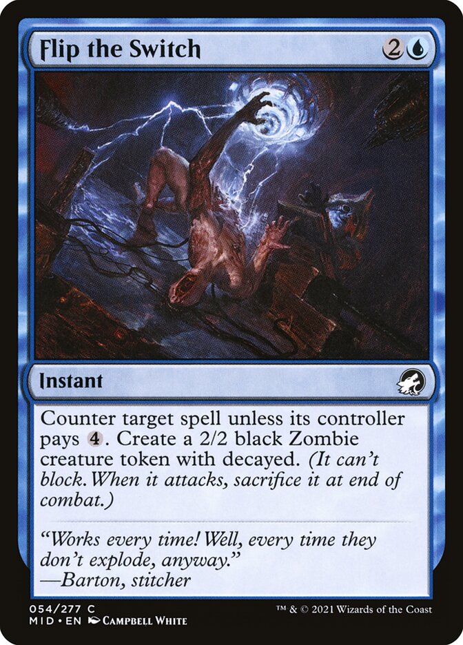 Card Scan of Flip the Switch | MID